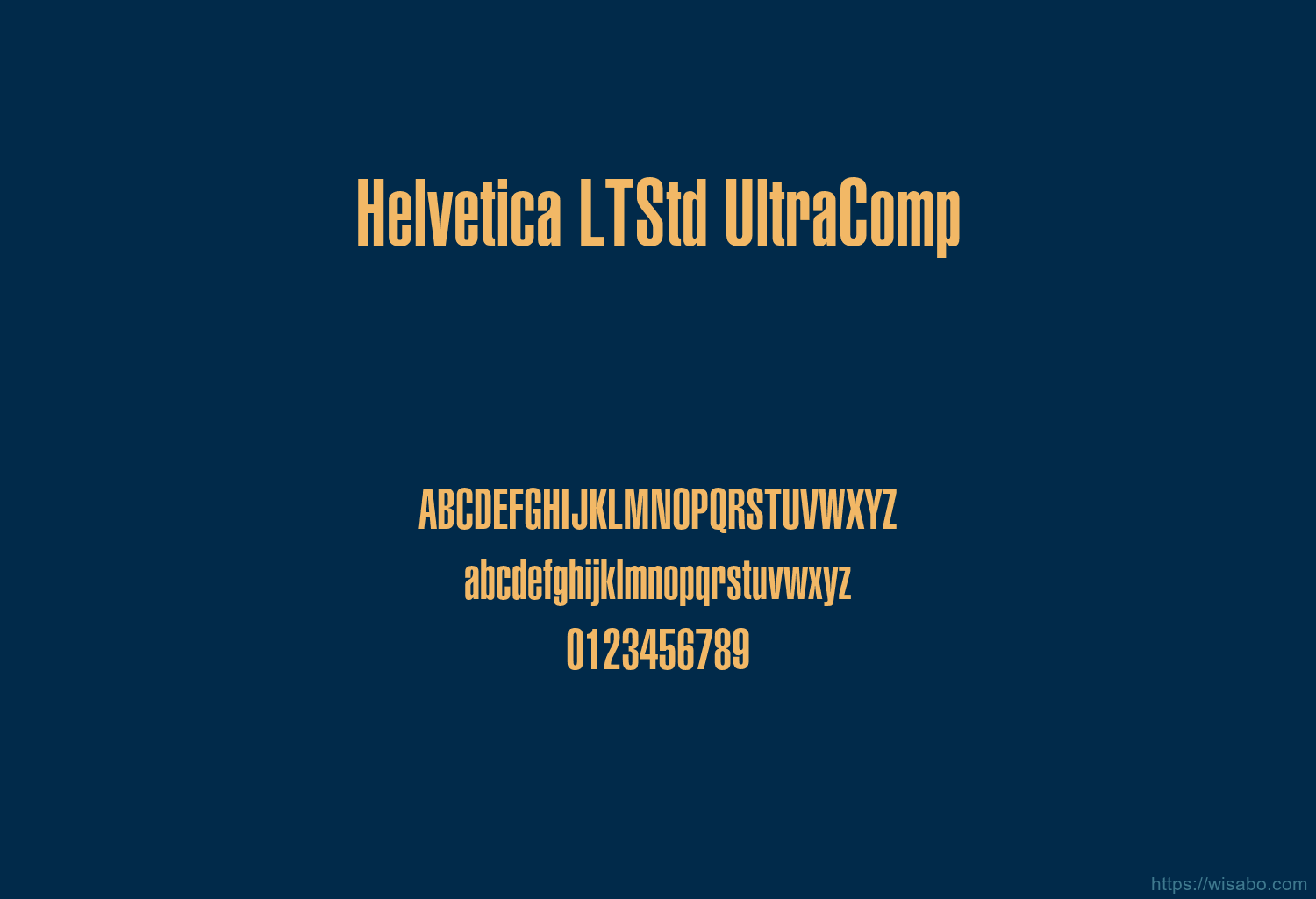 Helvetica LTStd UltraComp