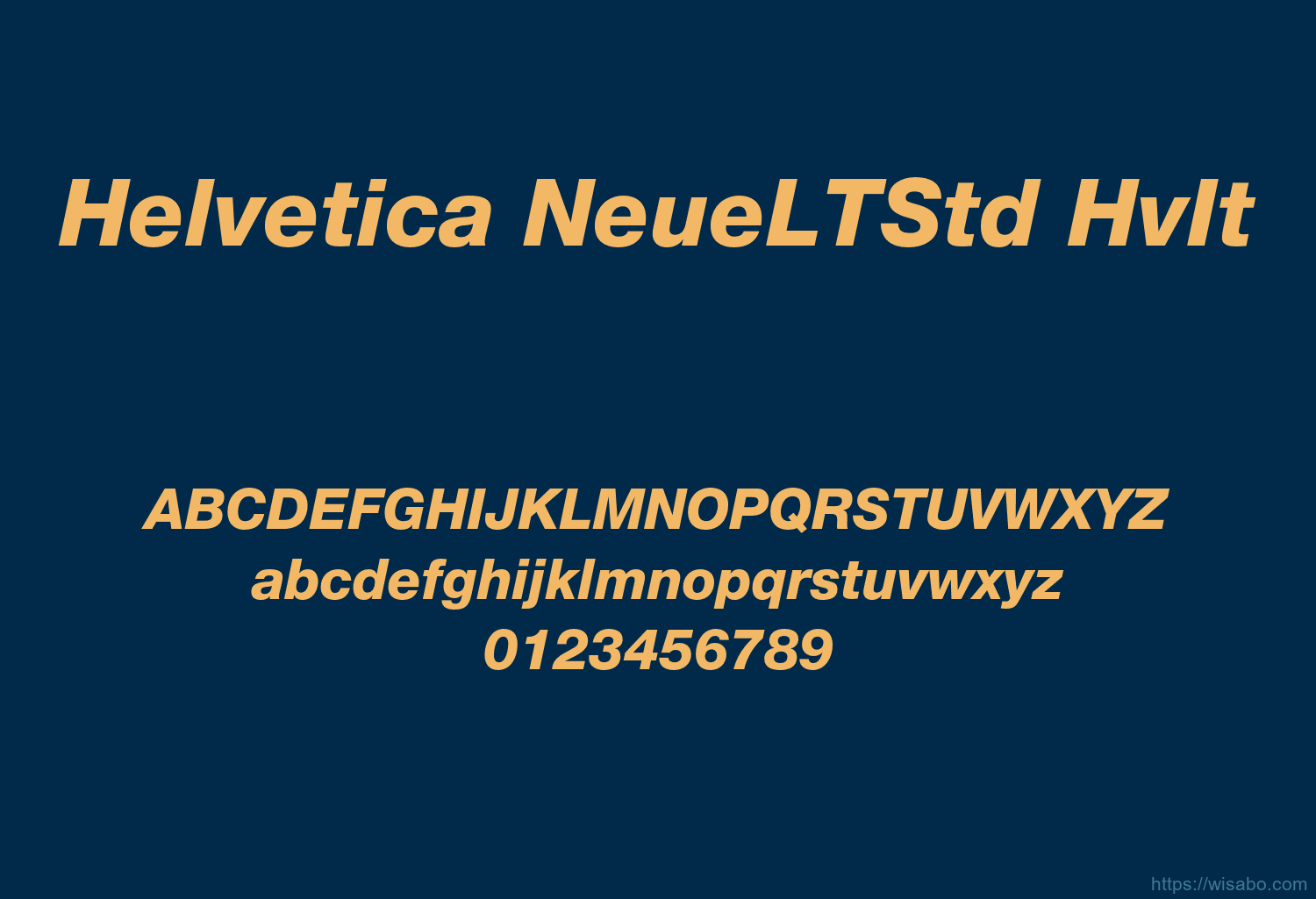 Helvetica NeueLTStd HvIt