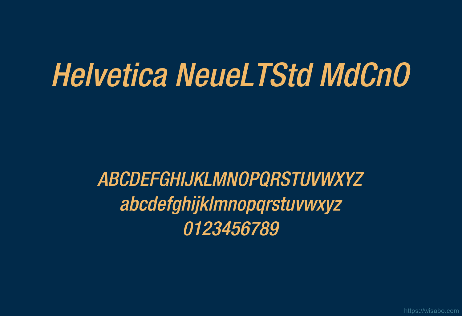 Helvetica NeueLTStd MdCnO