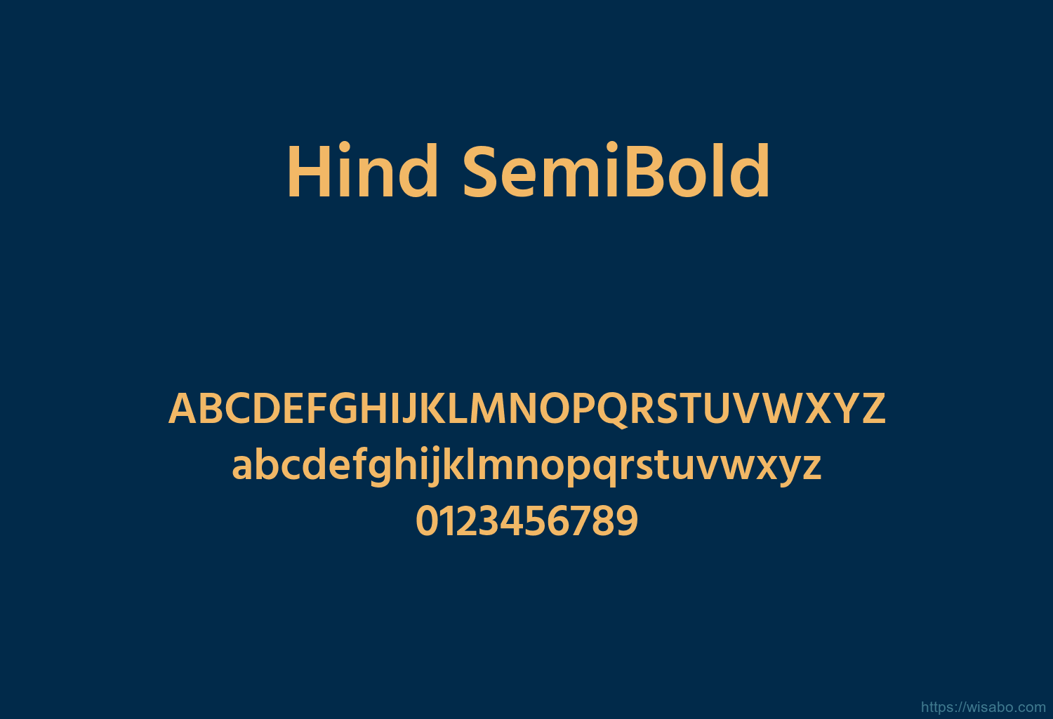 Hind SemiBold