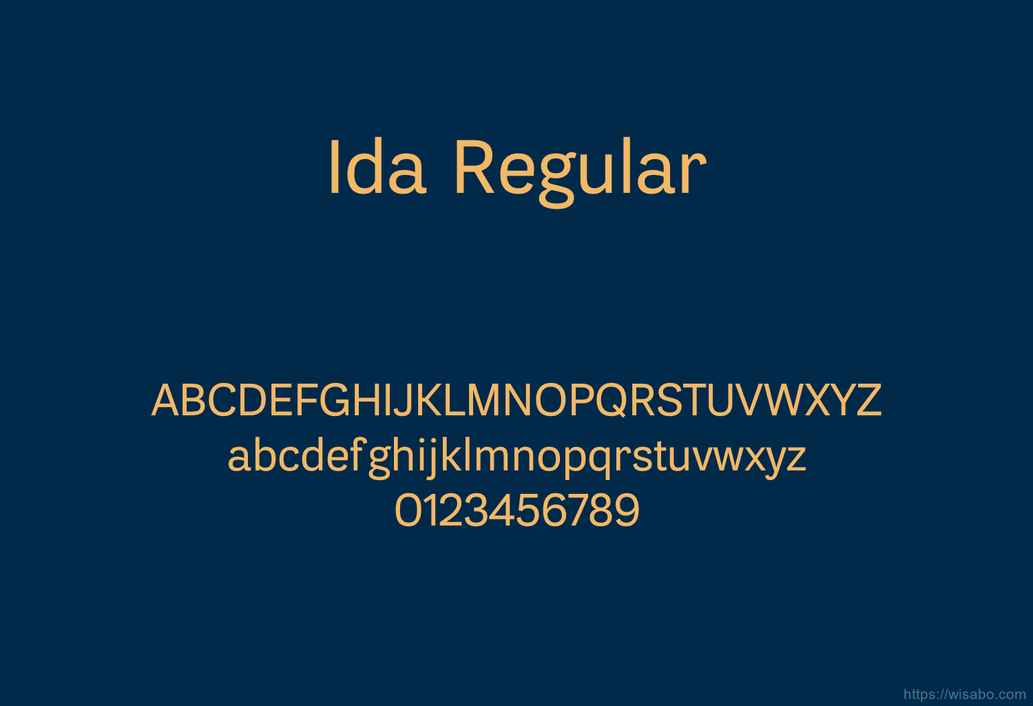 Ida Regular
