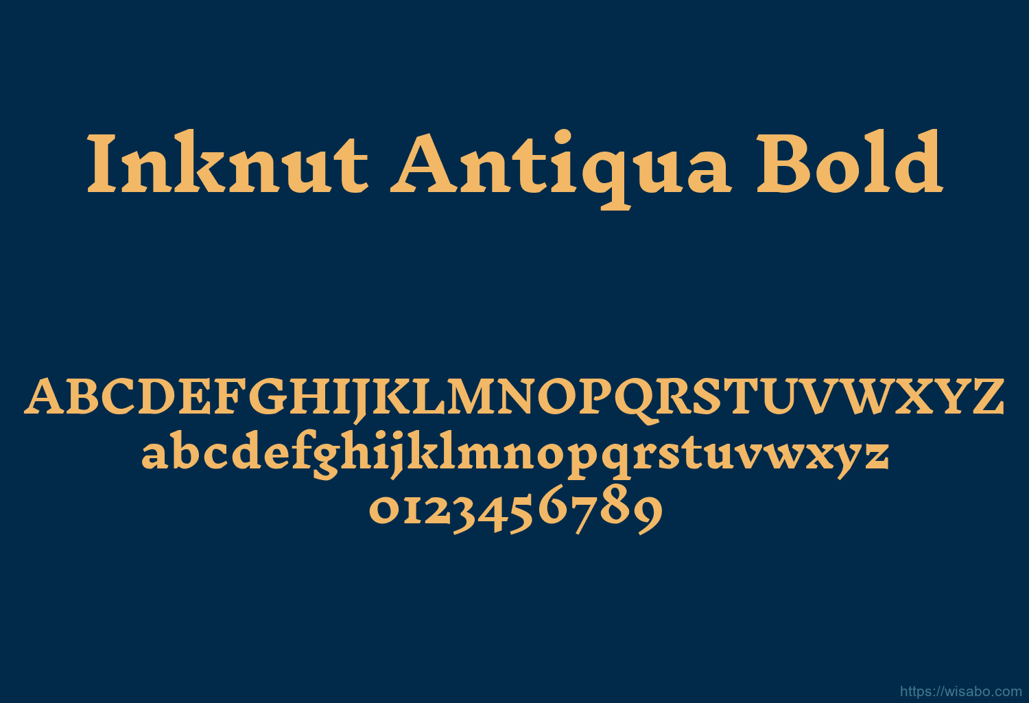 Inknut Antiqua Bold