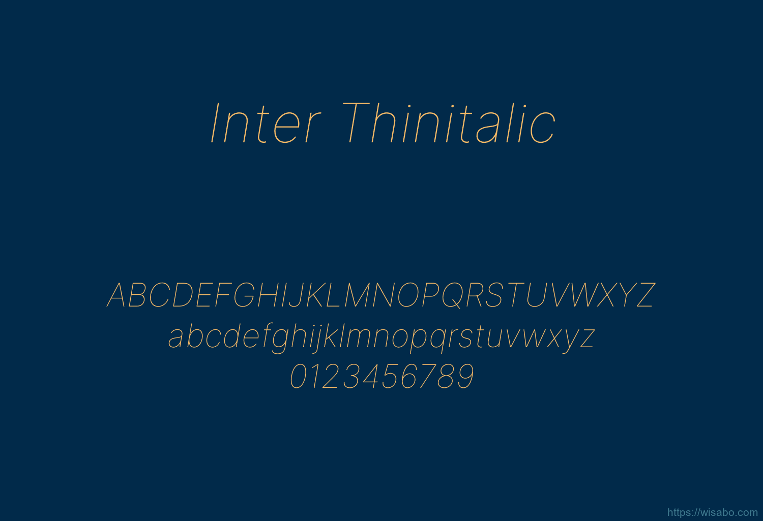 Inter Thinitalic