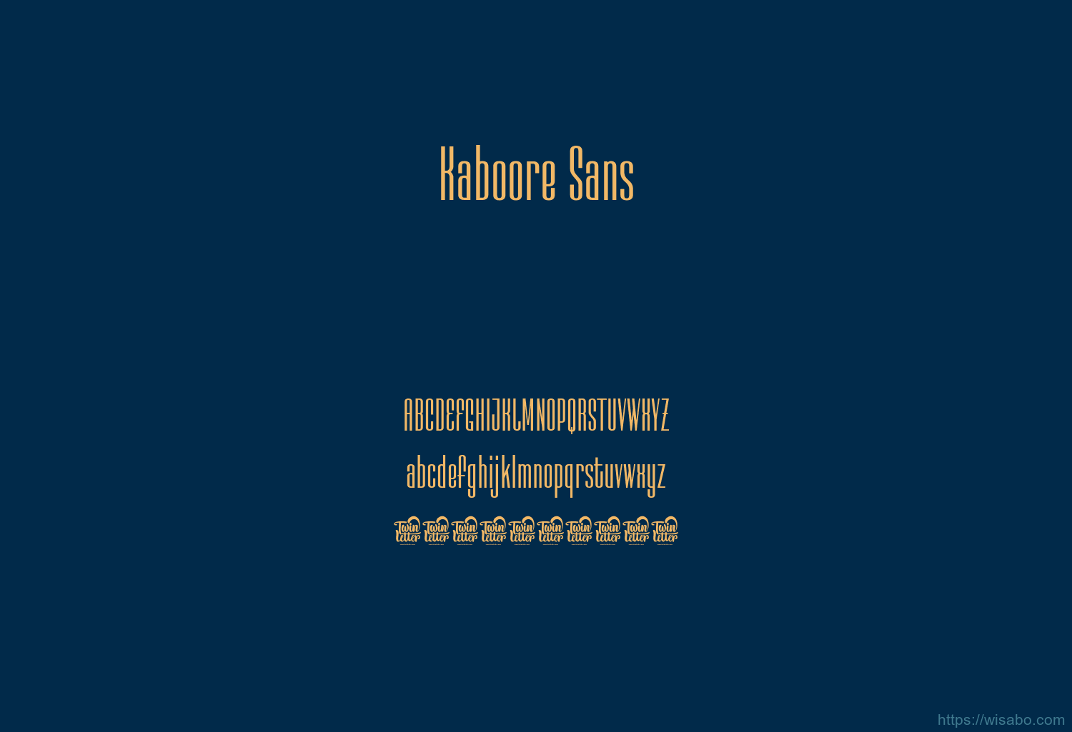 Kaboore Sans