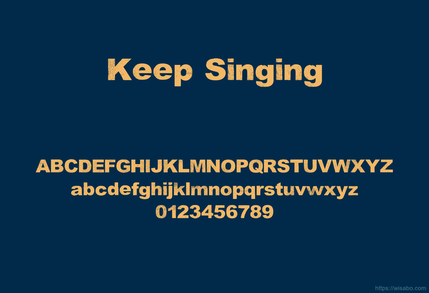 Keep Singing