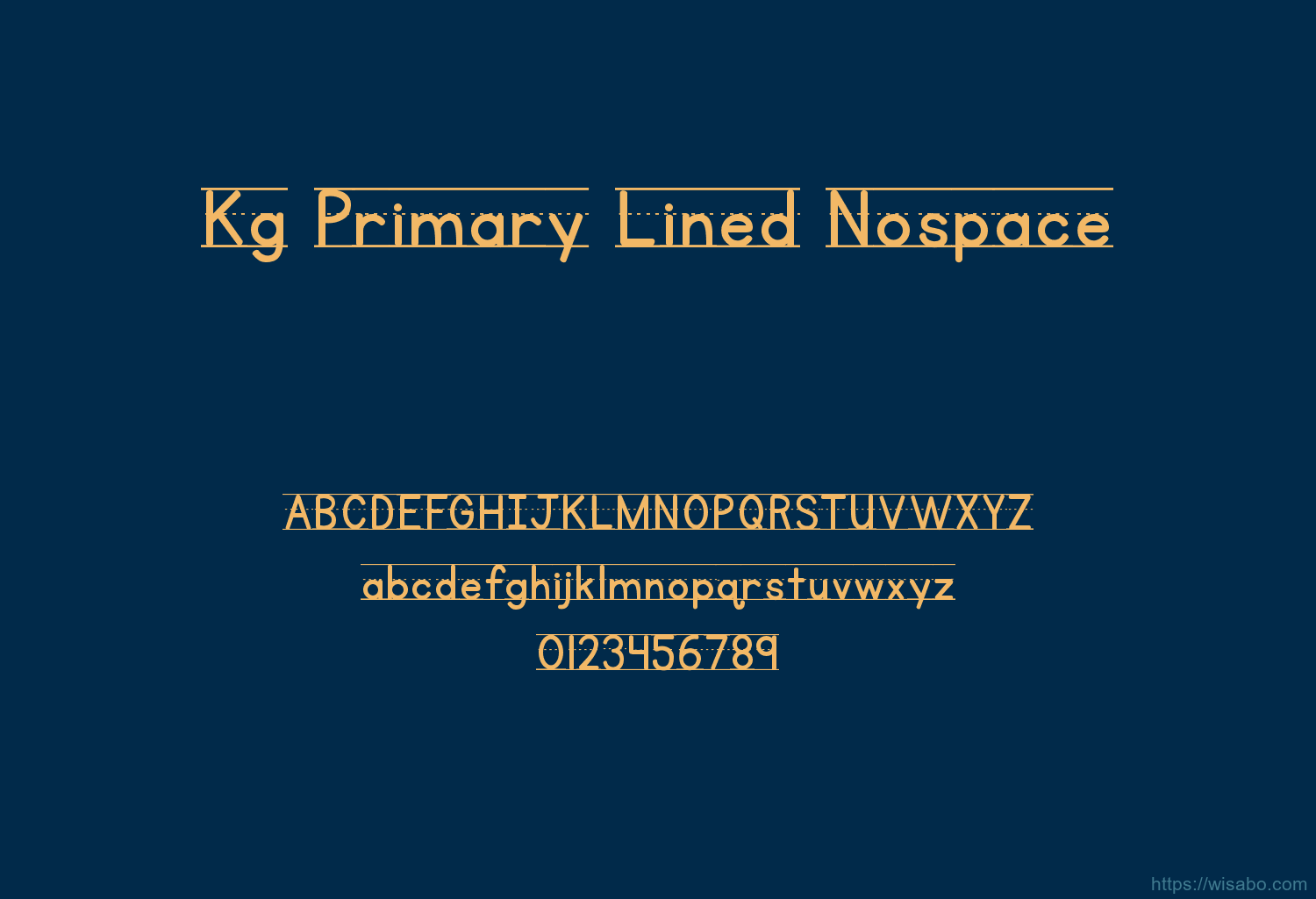 Kg Primary Lined Nospace Font Free Download [ttf - otf] | Wisabo Fonts