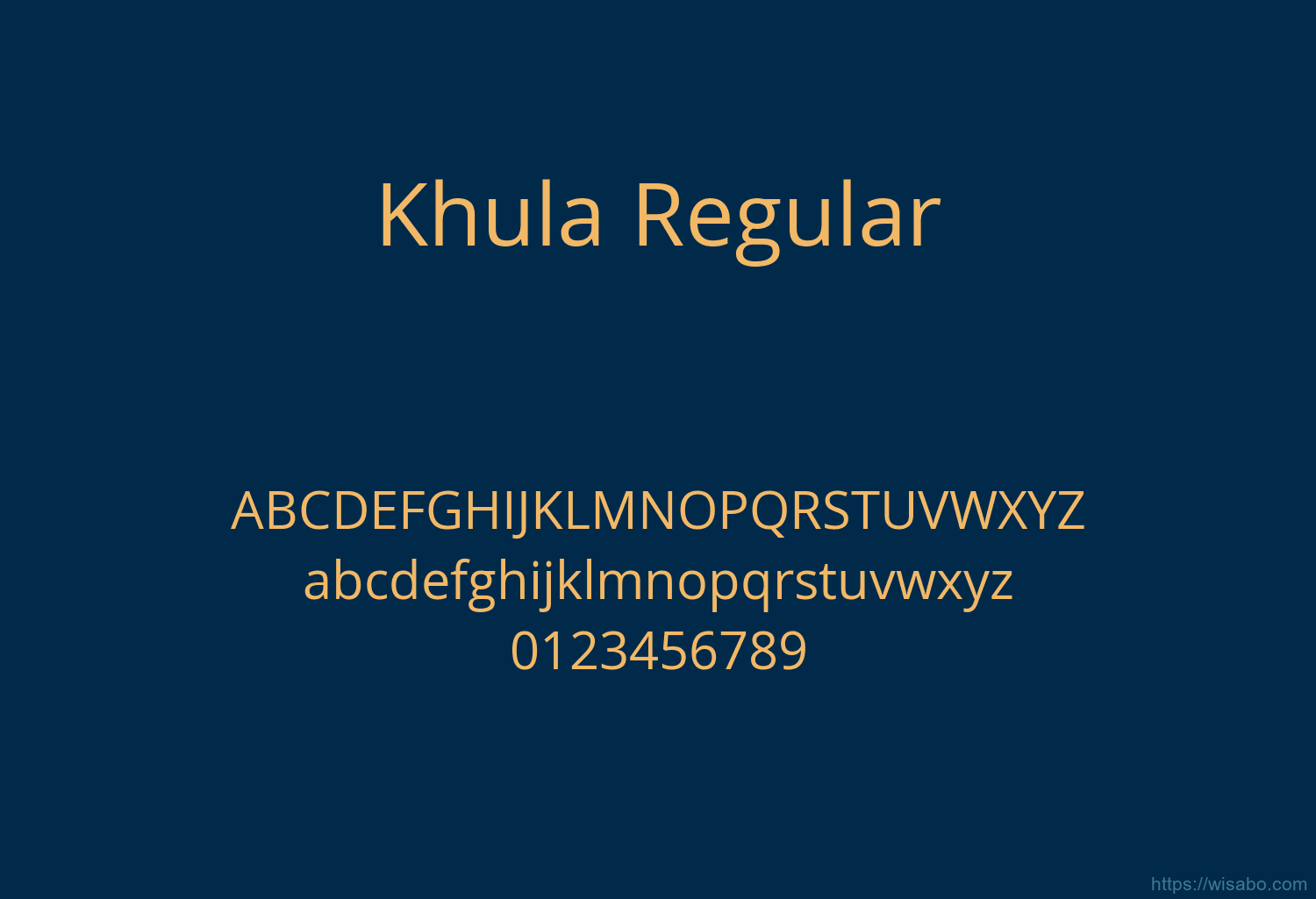 Khula Regular