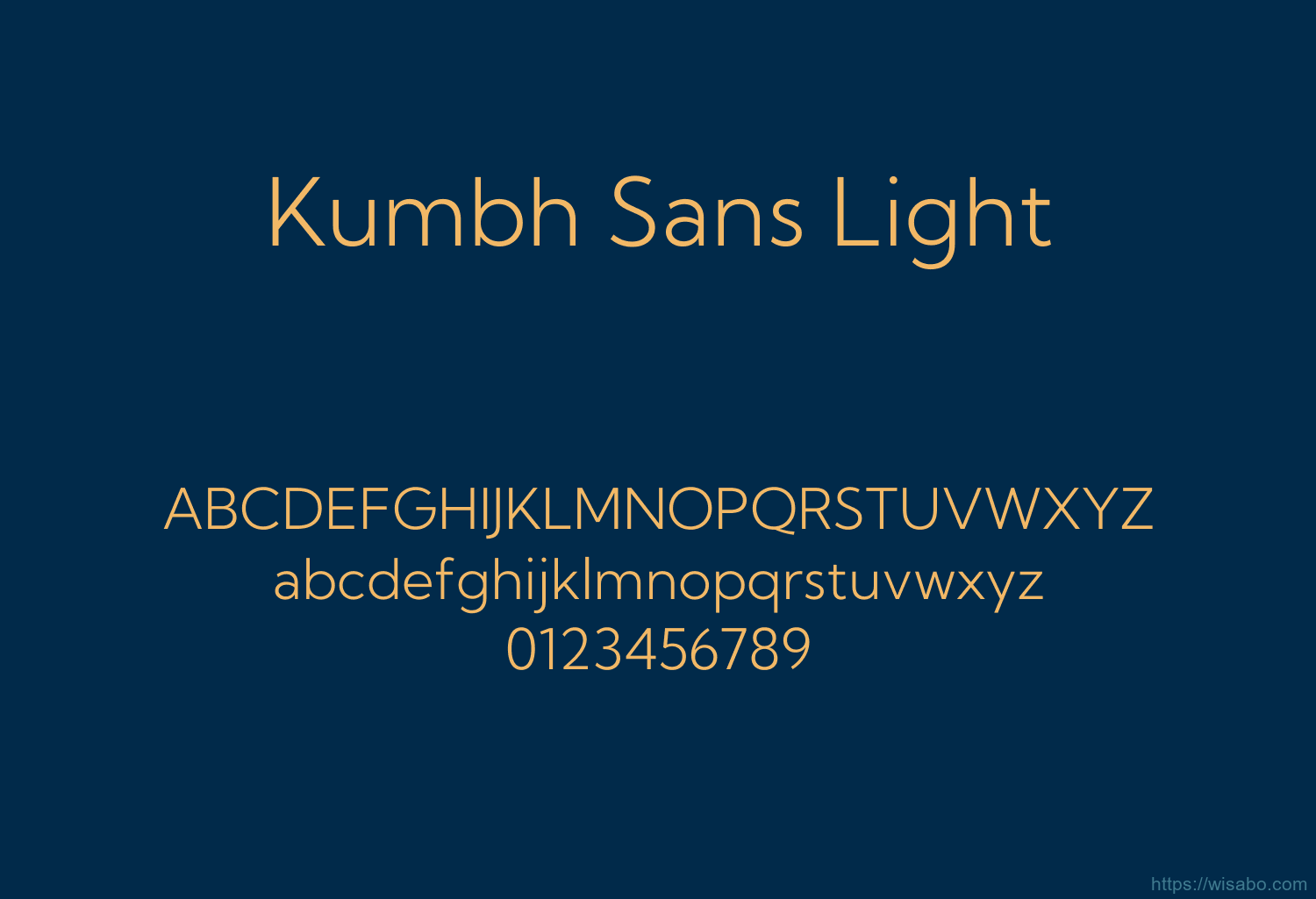 Kumbh Sans Light