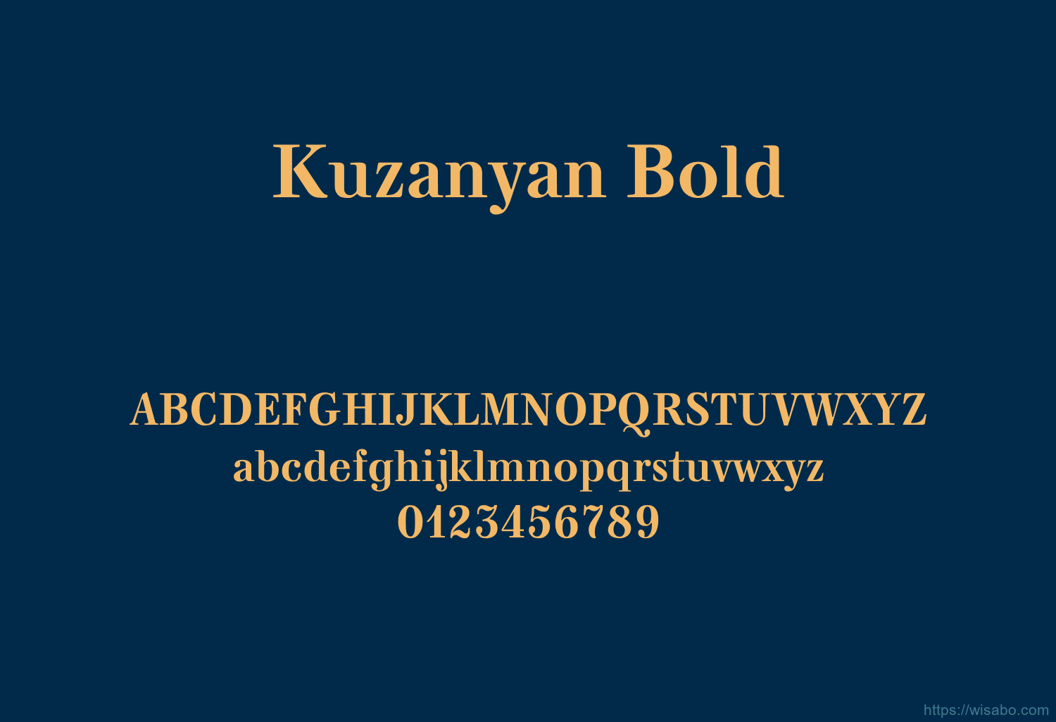 Kuzanyan Bold