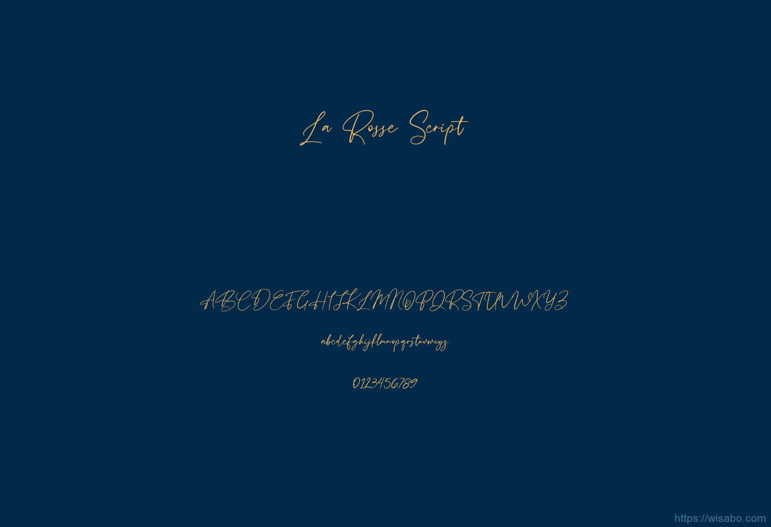 La Rosse Script