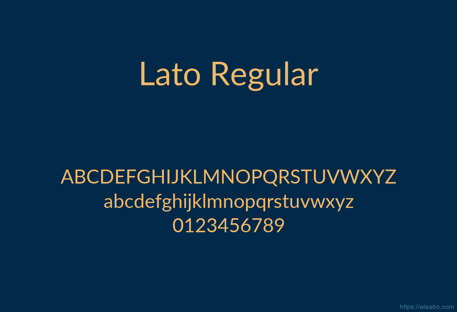 Lato Regular