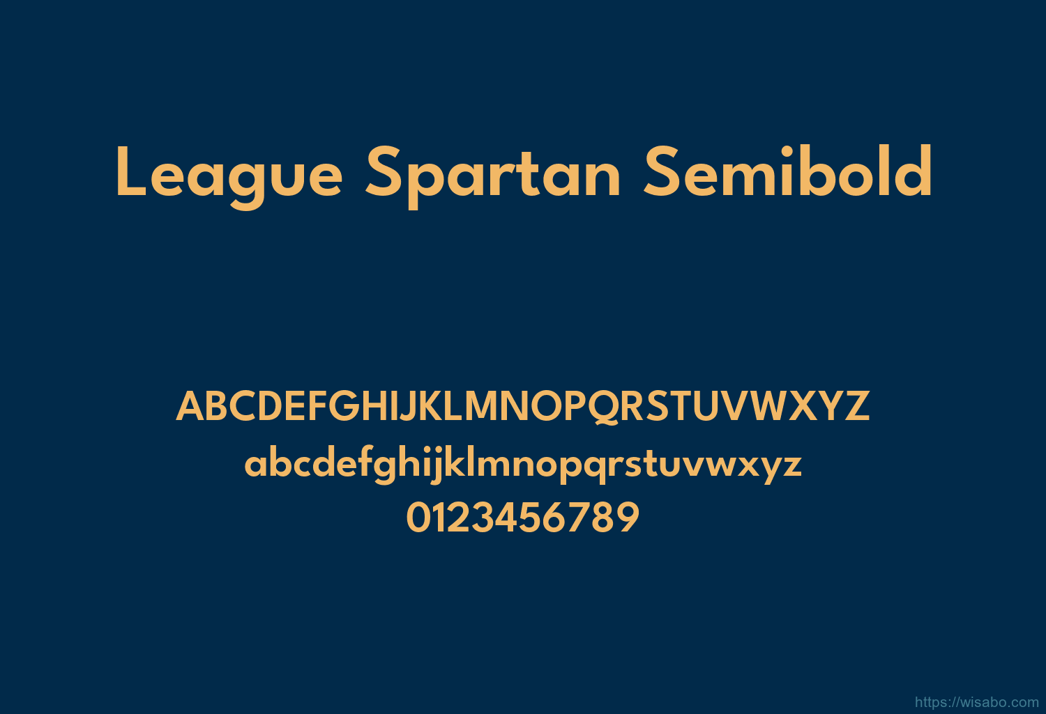 League Spartan Semibold