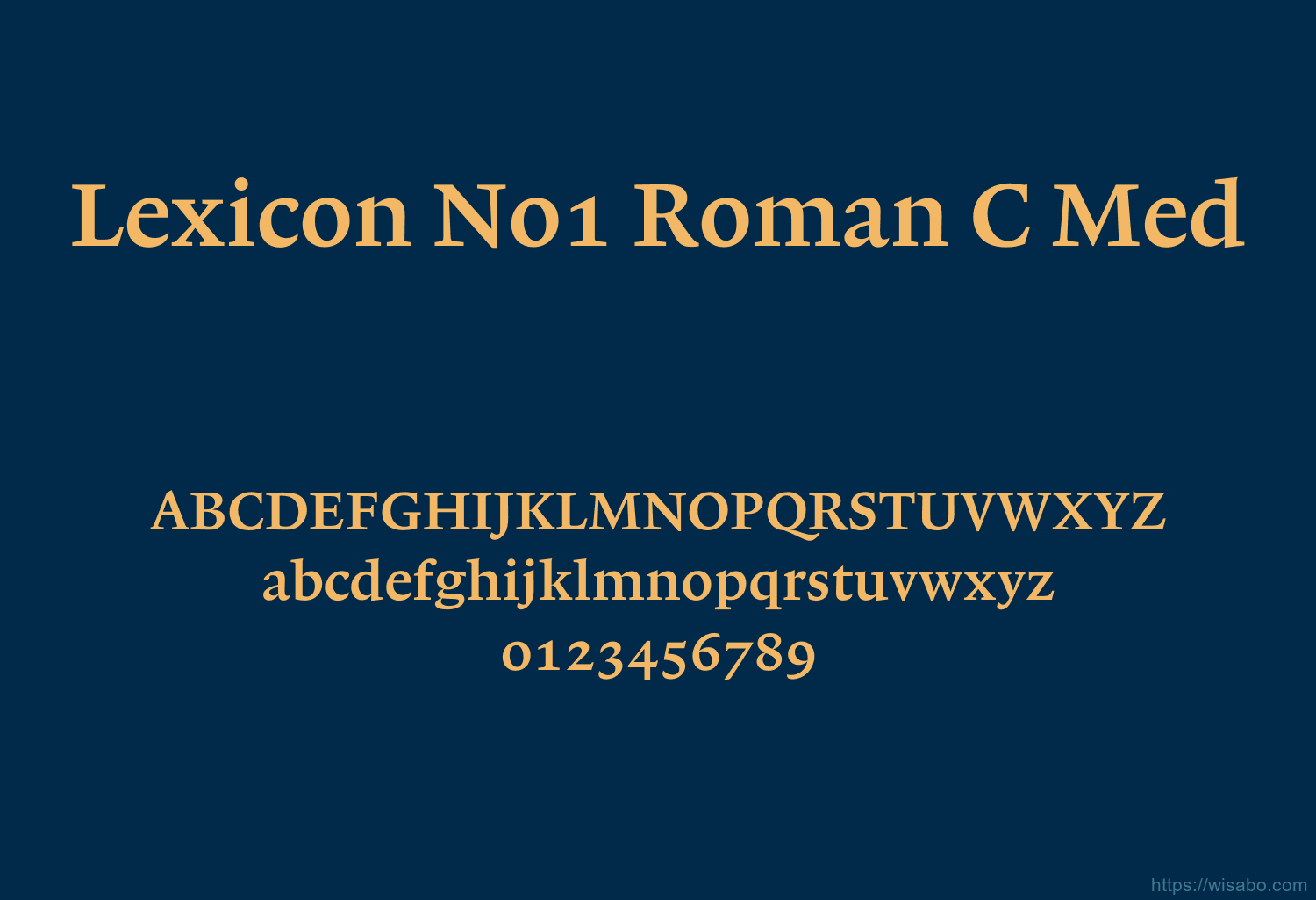 Lexicon No1 Roman C Med