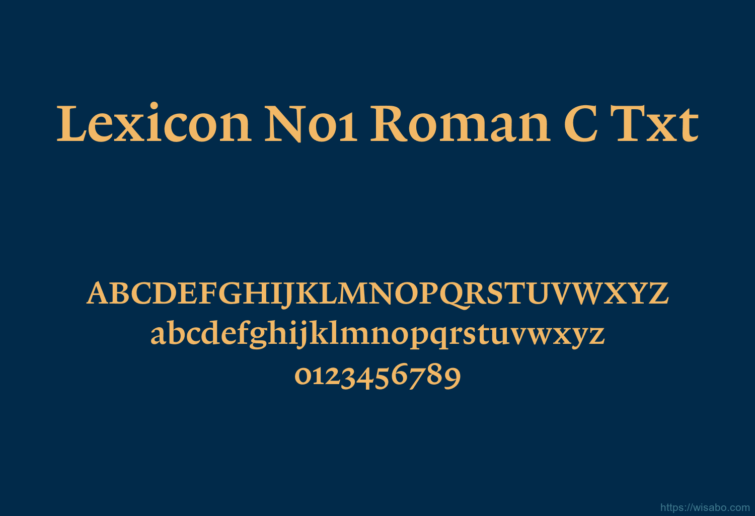 Lexicon No1 Roman C Txt