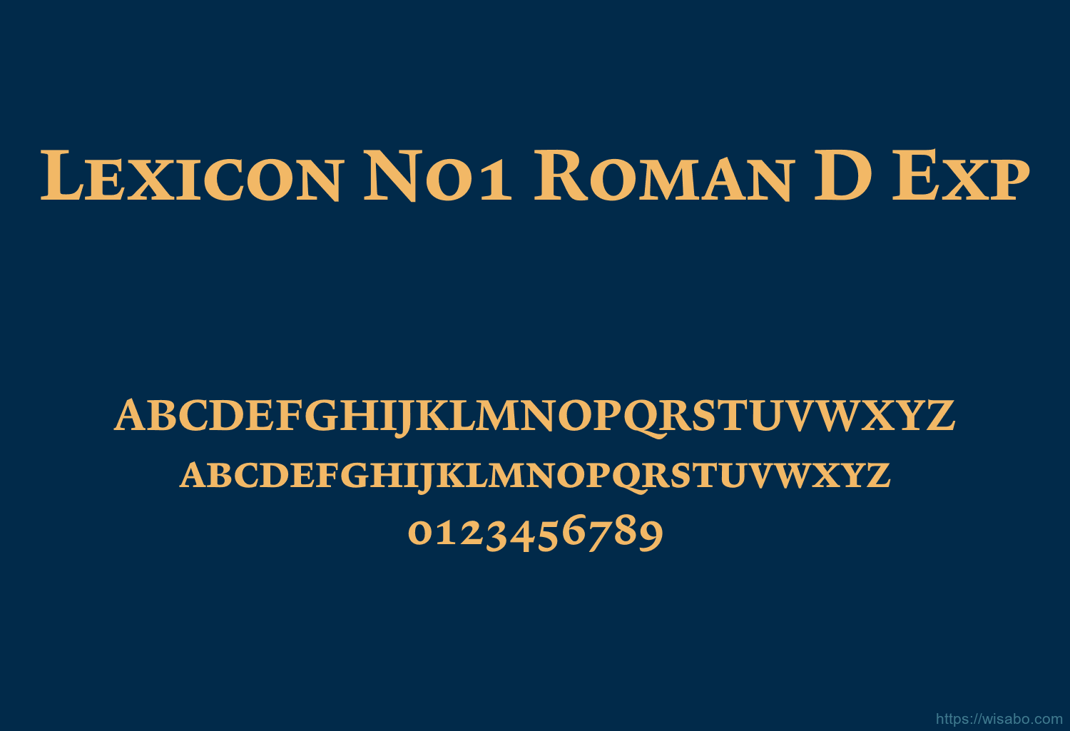 Lexicon No1 Roman D Exp