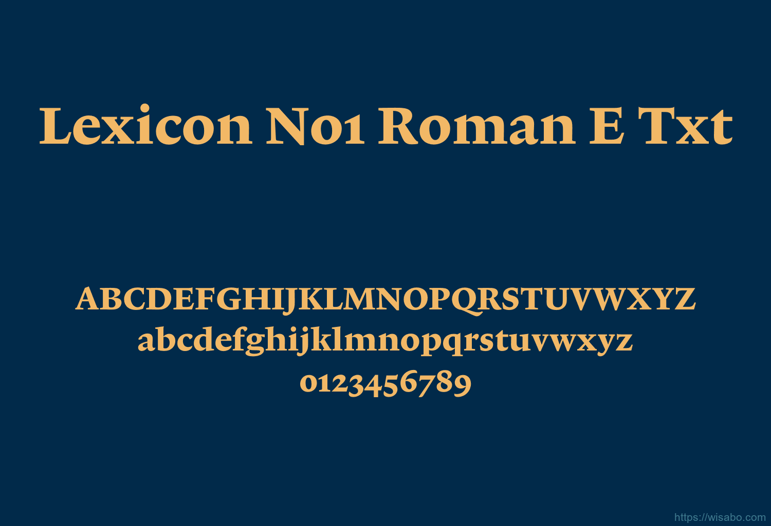 Lexicon No1 Roman E Txt