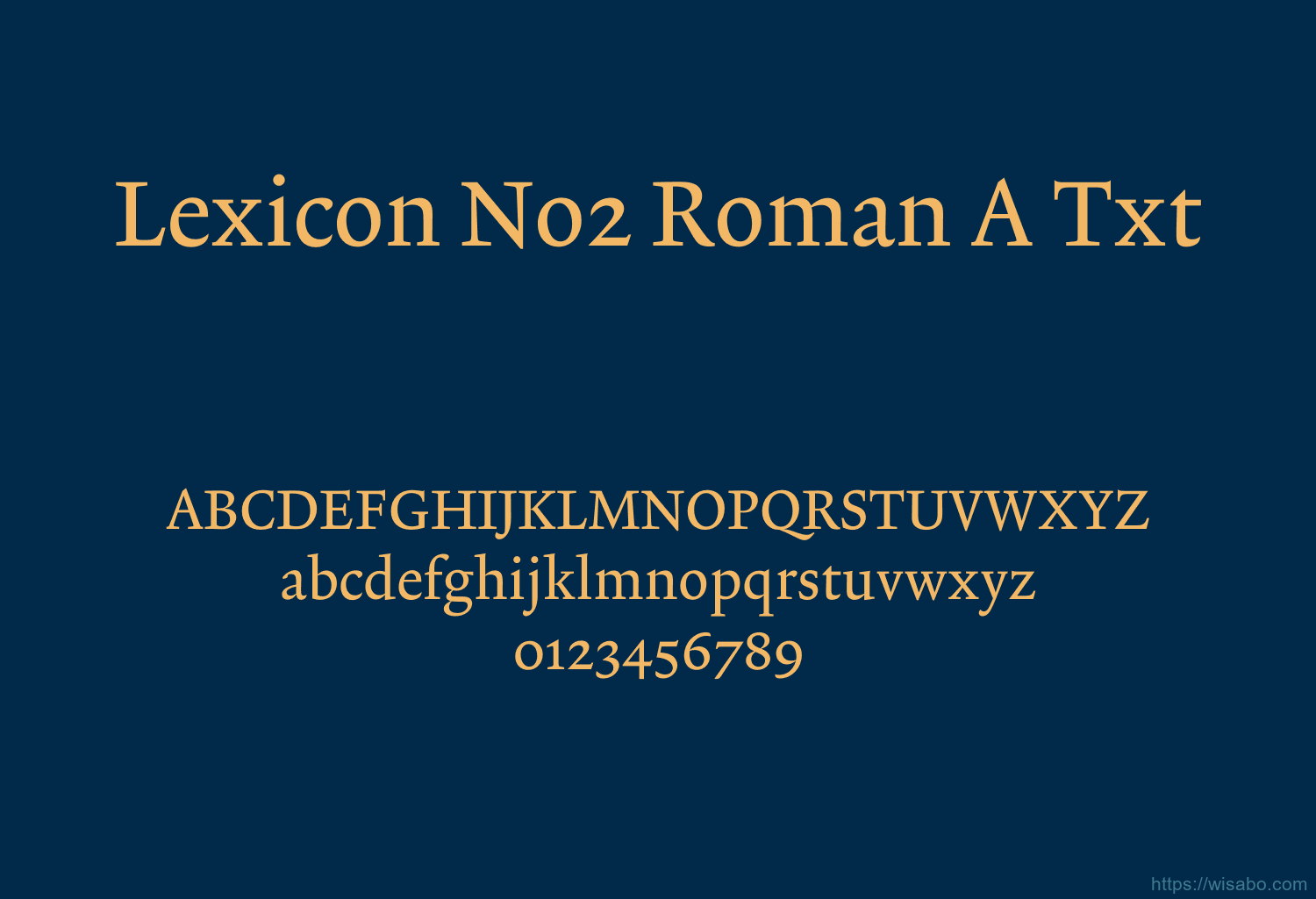 Lexicon No2 Roman A Txt