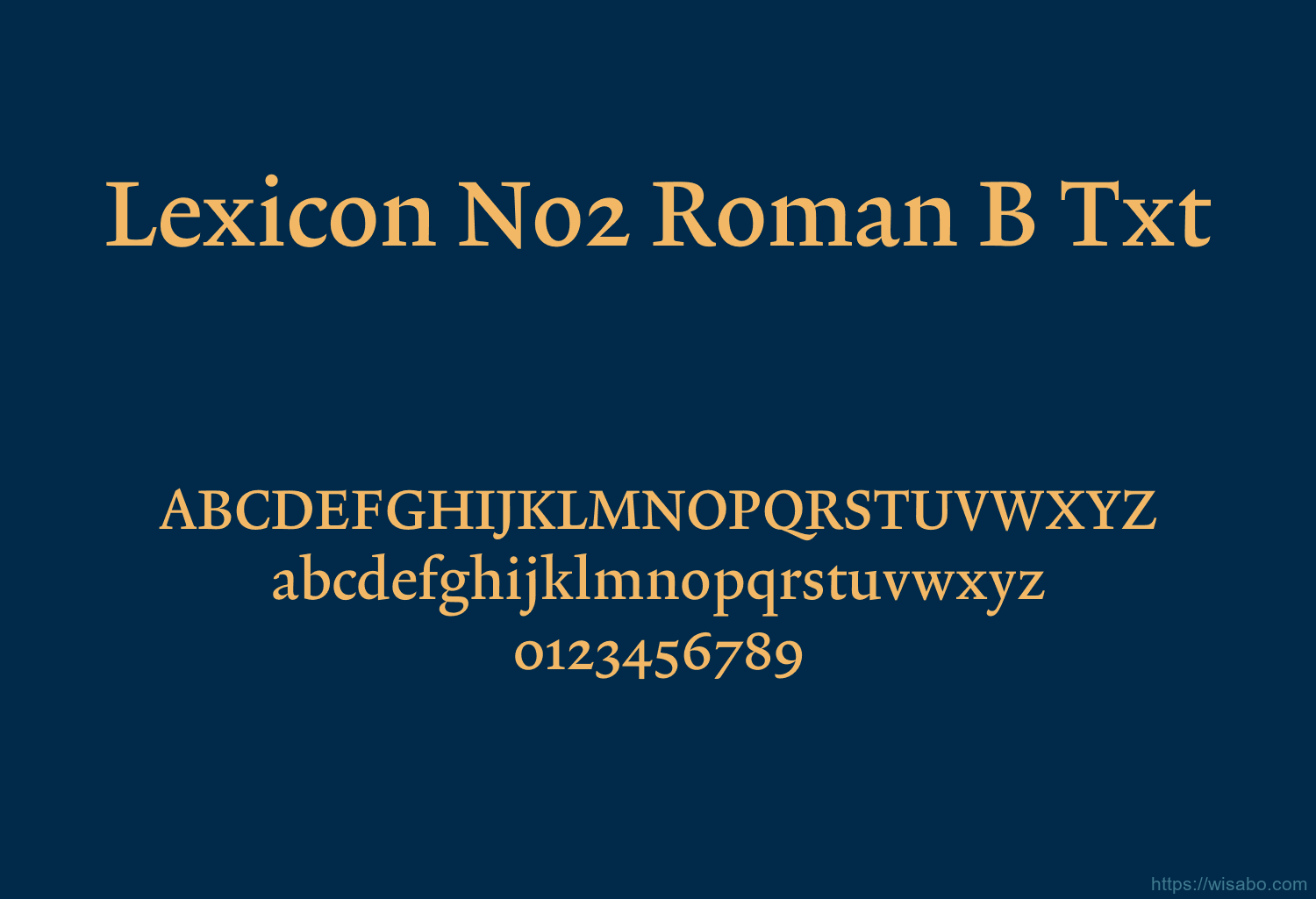 Lexicon No2 Roman B Txt