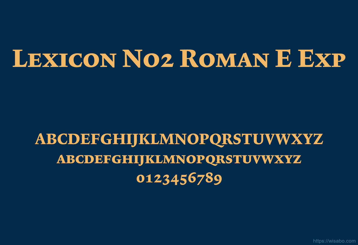 Lexicon No2 Roman E Exp