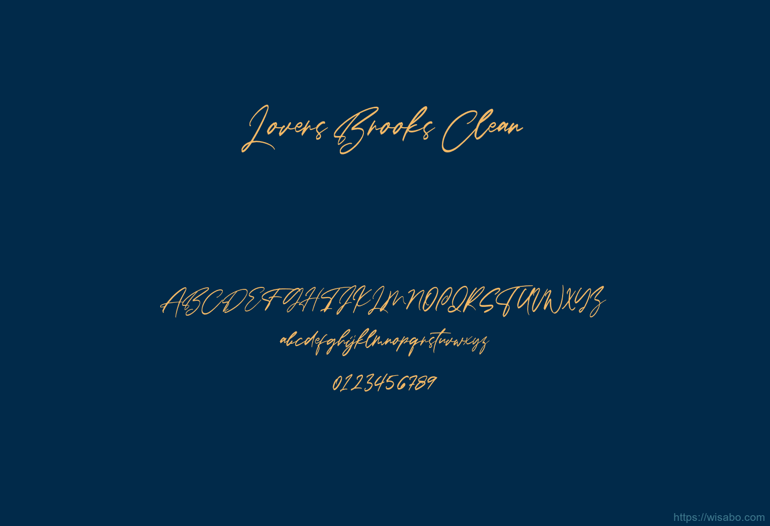 Lovers Brooks Clean