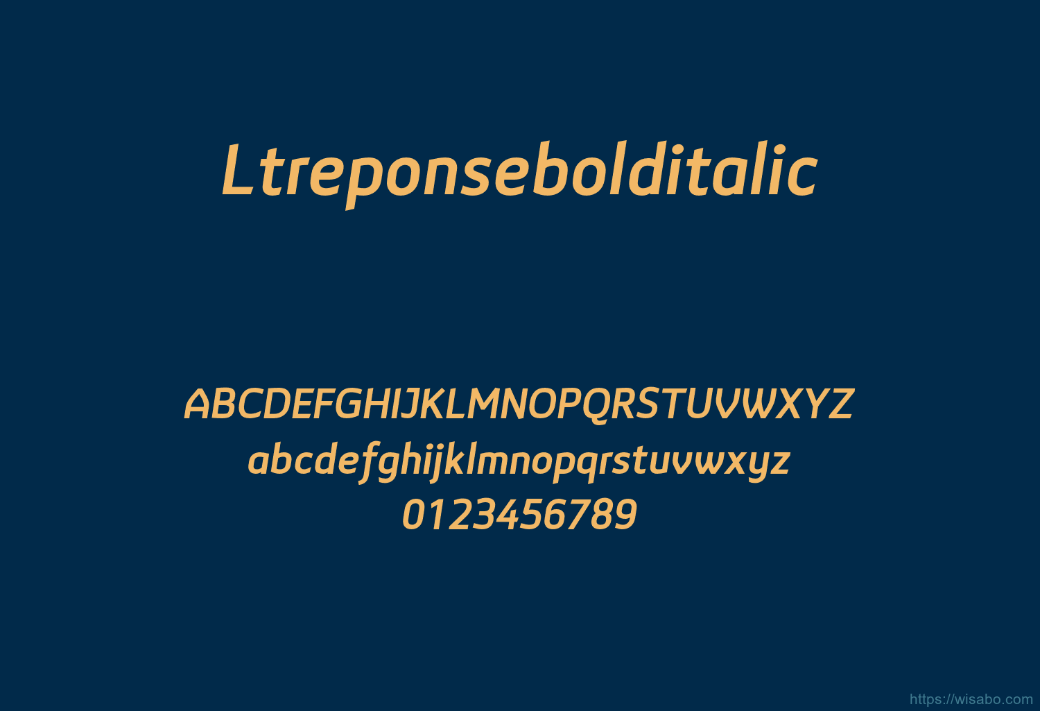 Ltreponsebolditalic