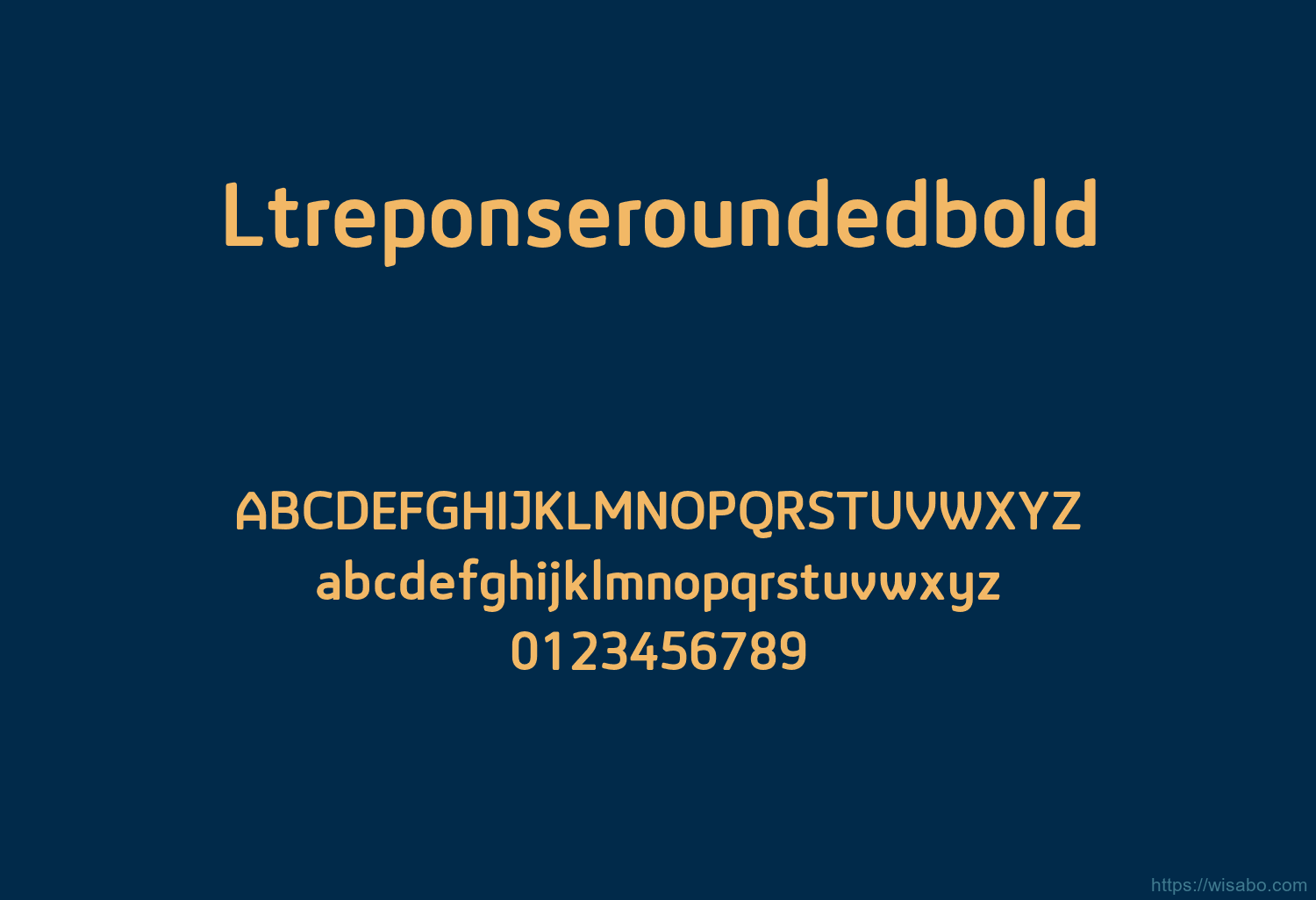 Ltreponseroundedbold