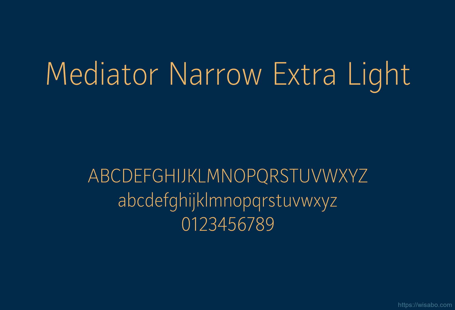 Mediator Narrow Extra Light
