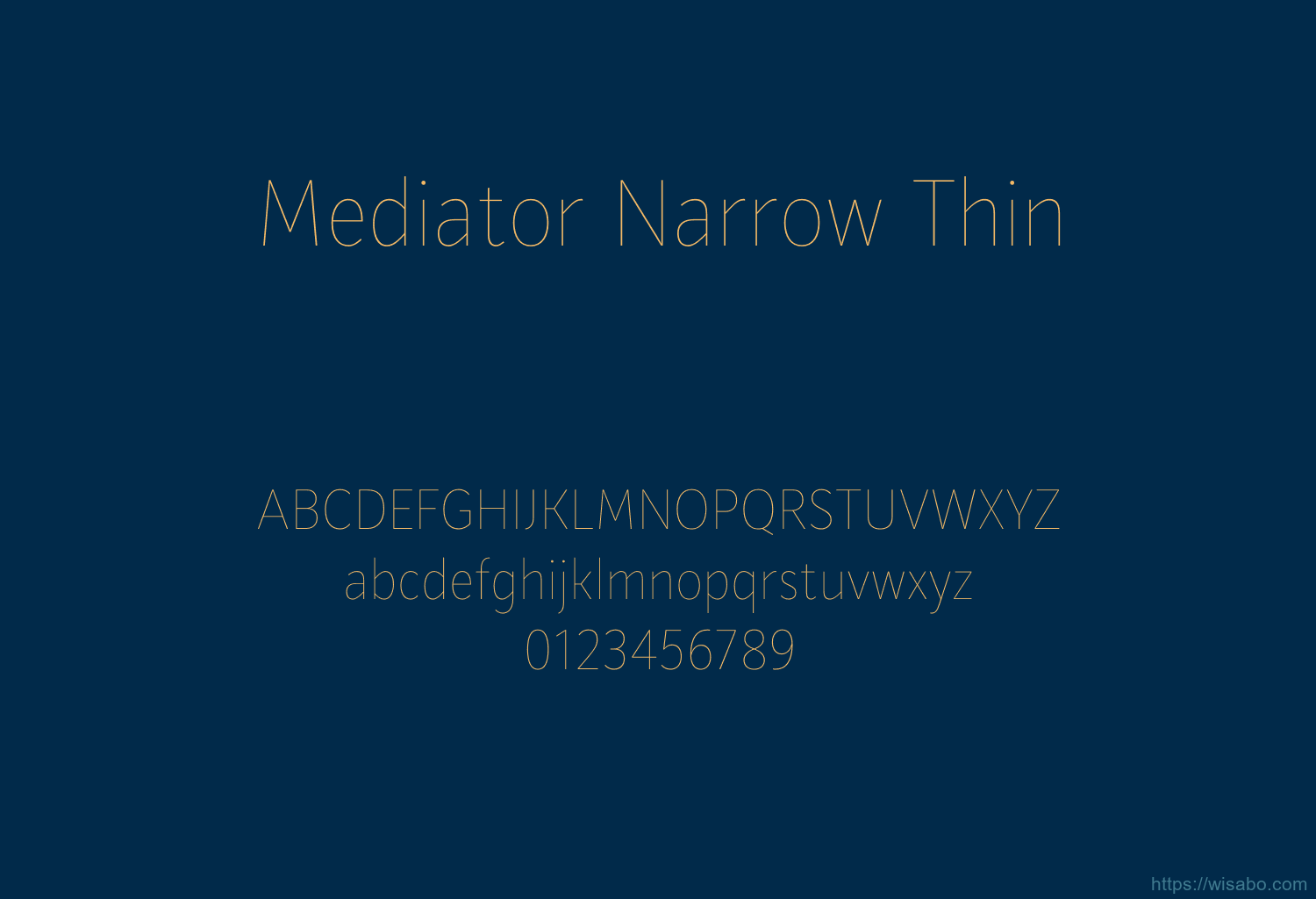 Mediator Narrow Thin