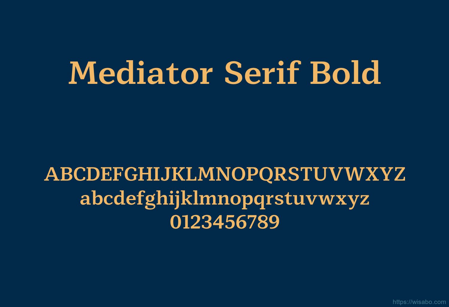Mediator Serif Bold
