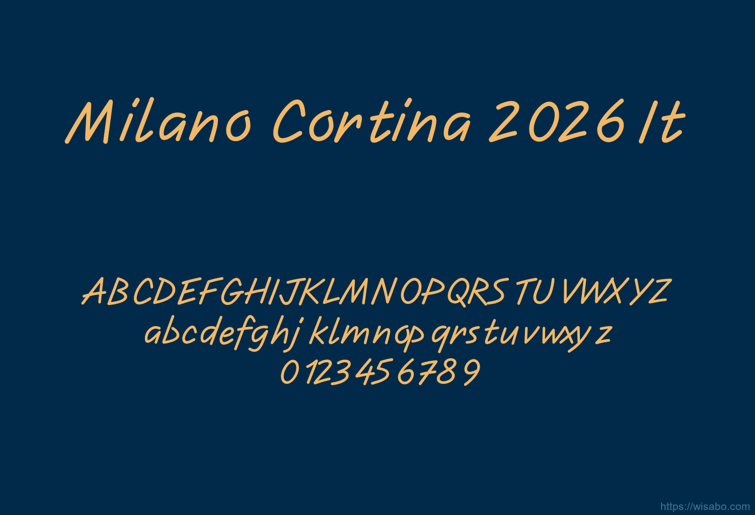 Milano Cortina 2026 It