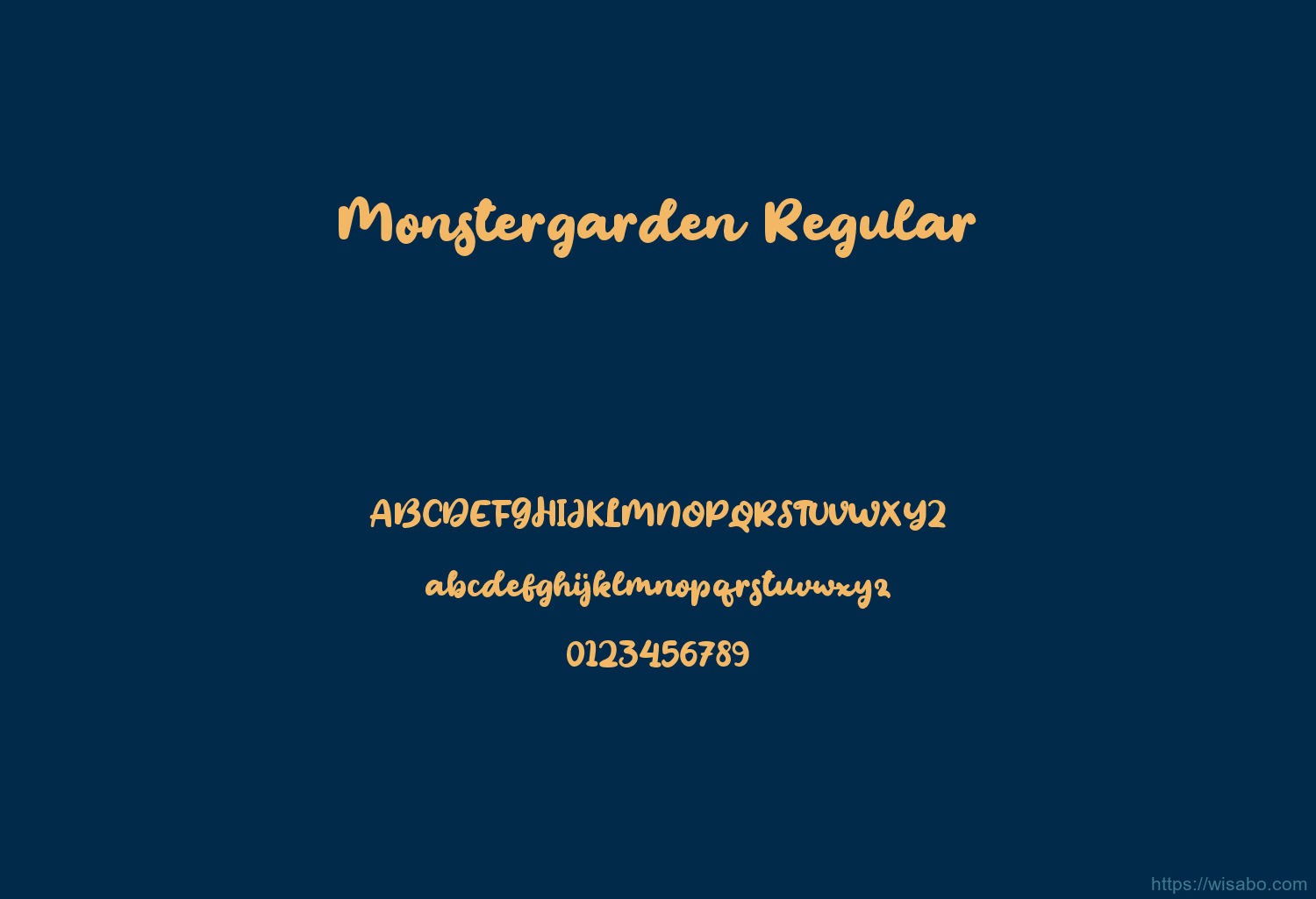 Monstergarden Regular