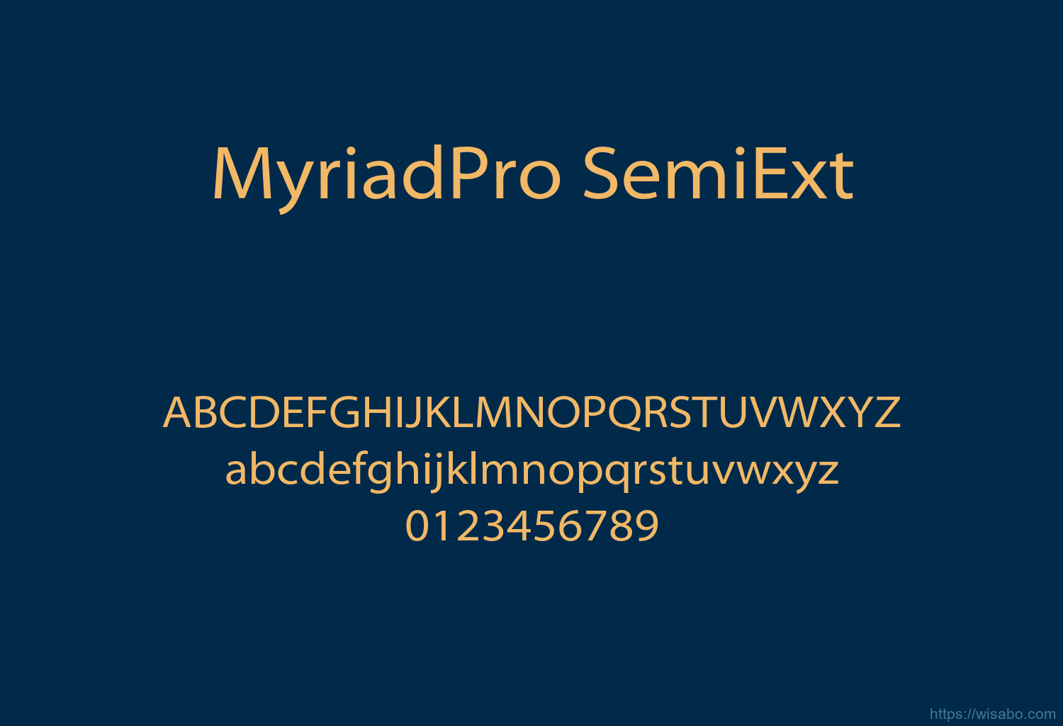 MyriadPro SemiExt