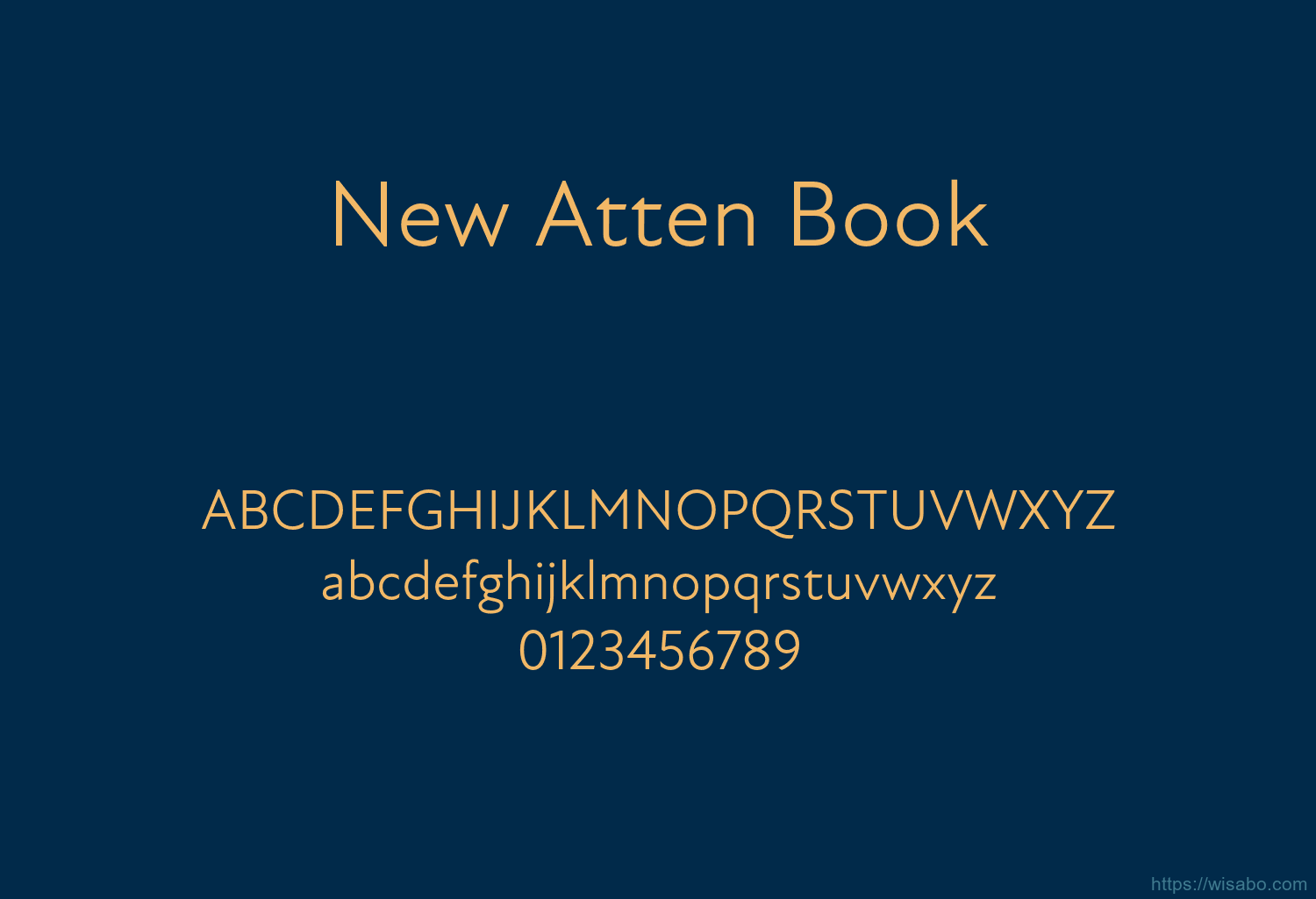 New Atten Book