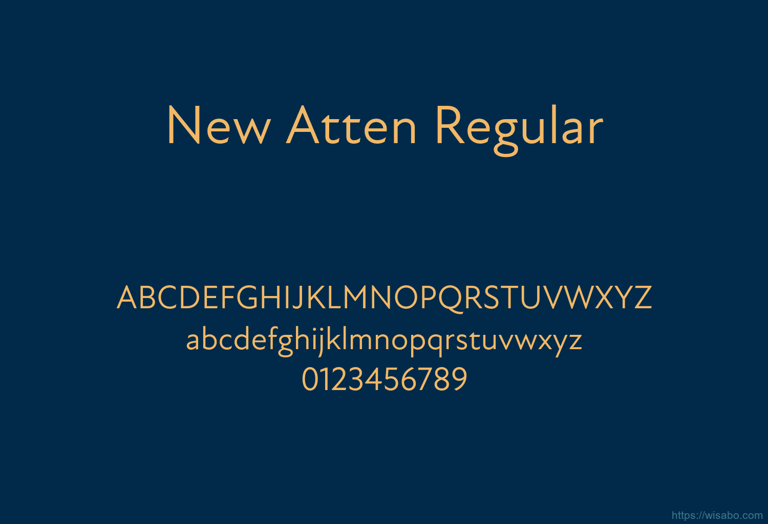 New Atten Regular