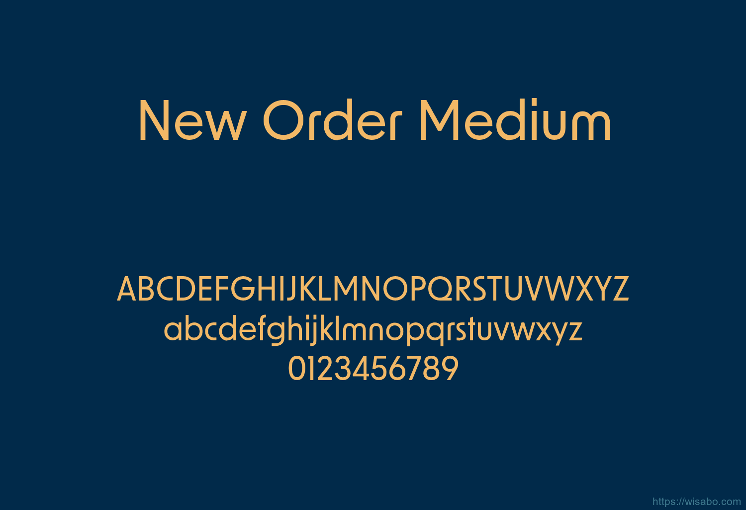 New Order Medium New Order Medium