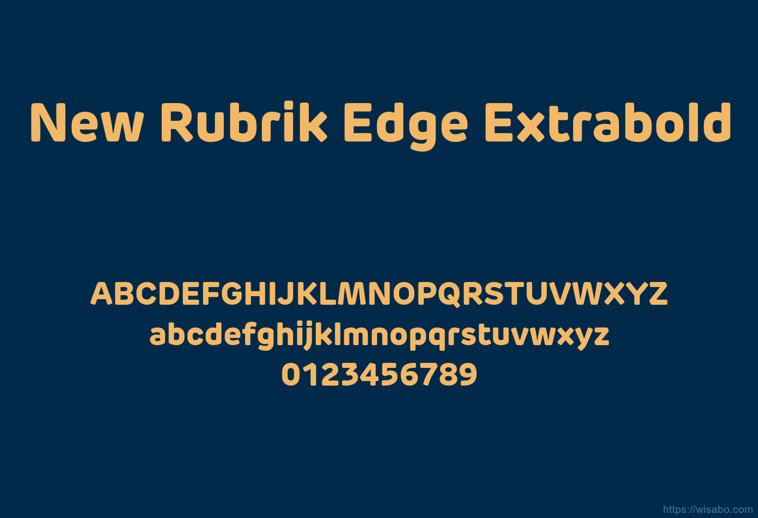 New Rubrik Edge Extrabold