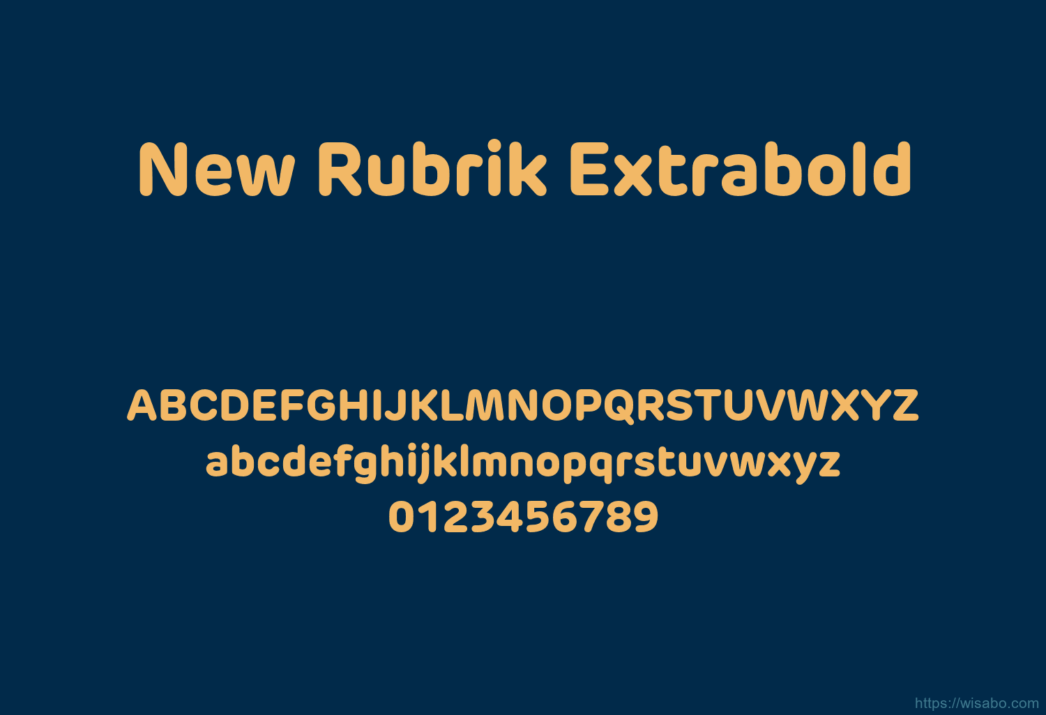 New Rubrik Extrabold