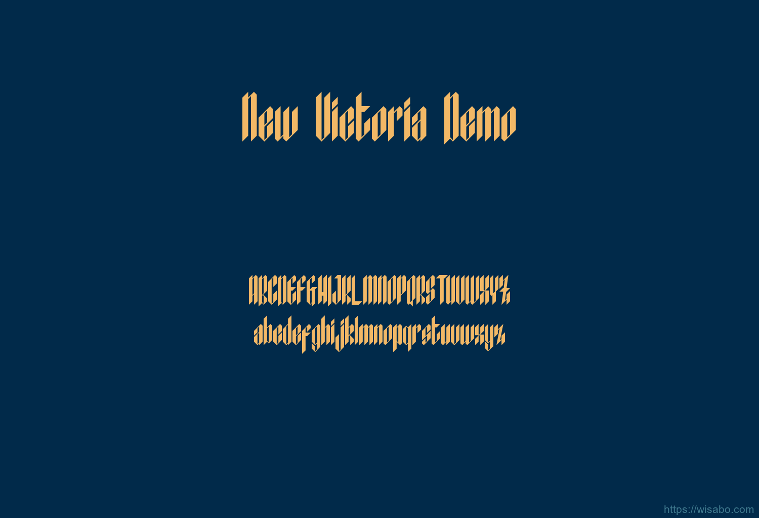New Victoria Demo Font Free Download [ttf - otf] | Wisabo Fonts