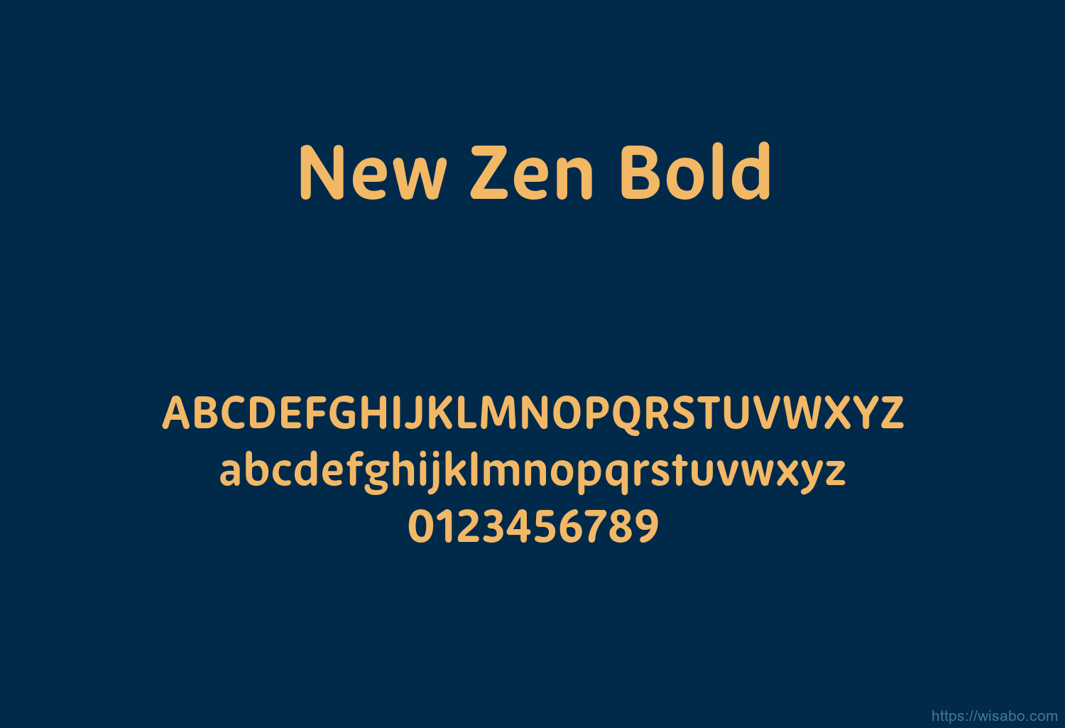 New Zen Bold New Zen Bold