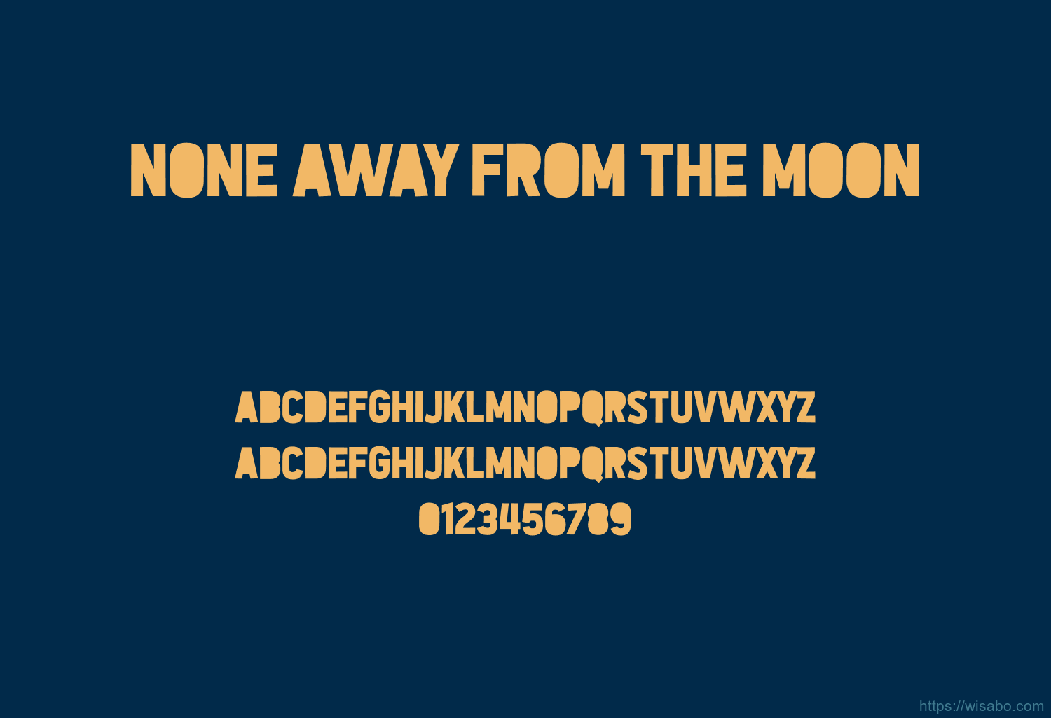 None Away From The Moon