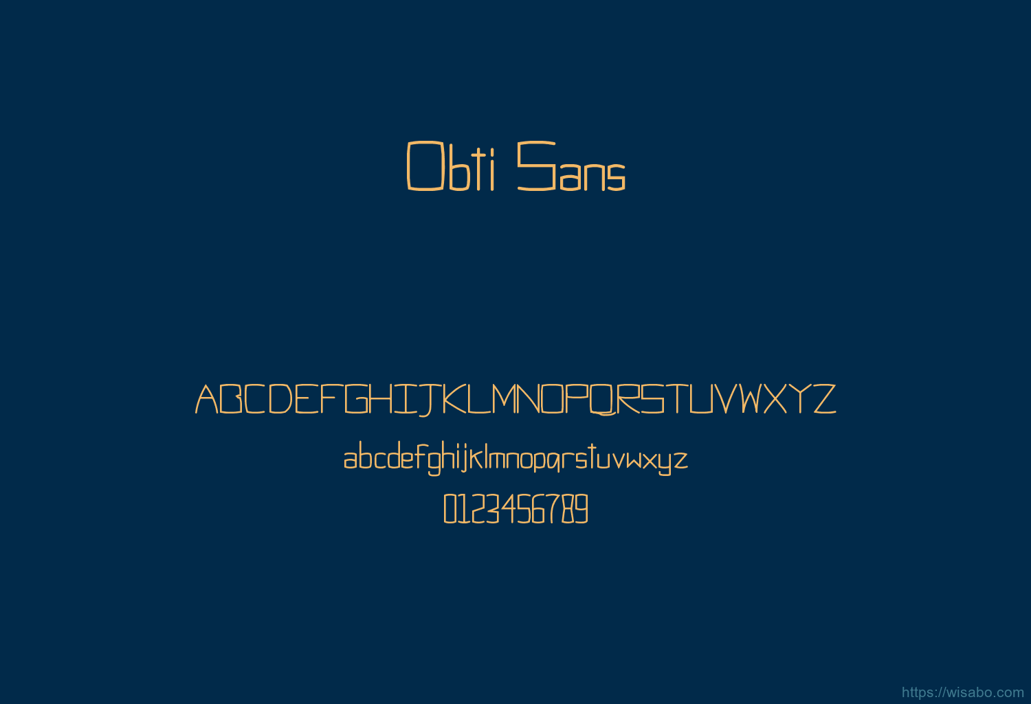 Obti Sans Font Free Download [ttf - otf] | Wisabo Fonts