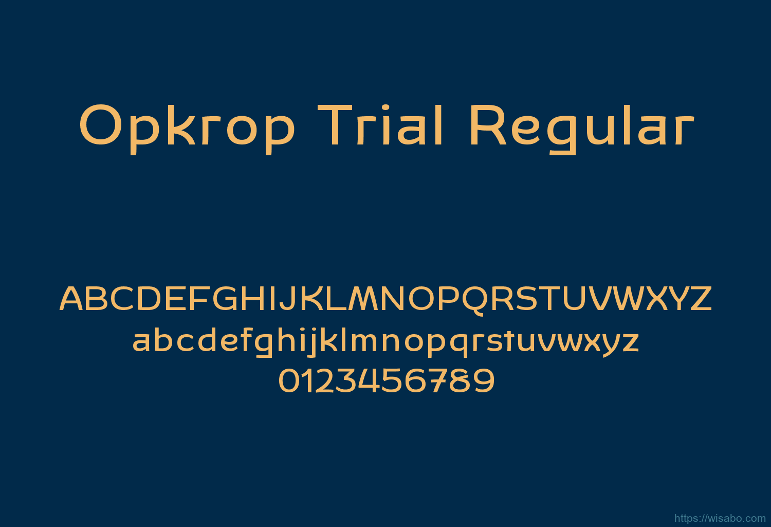 Opkrop Trial Regular