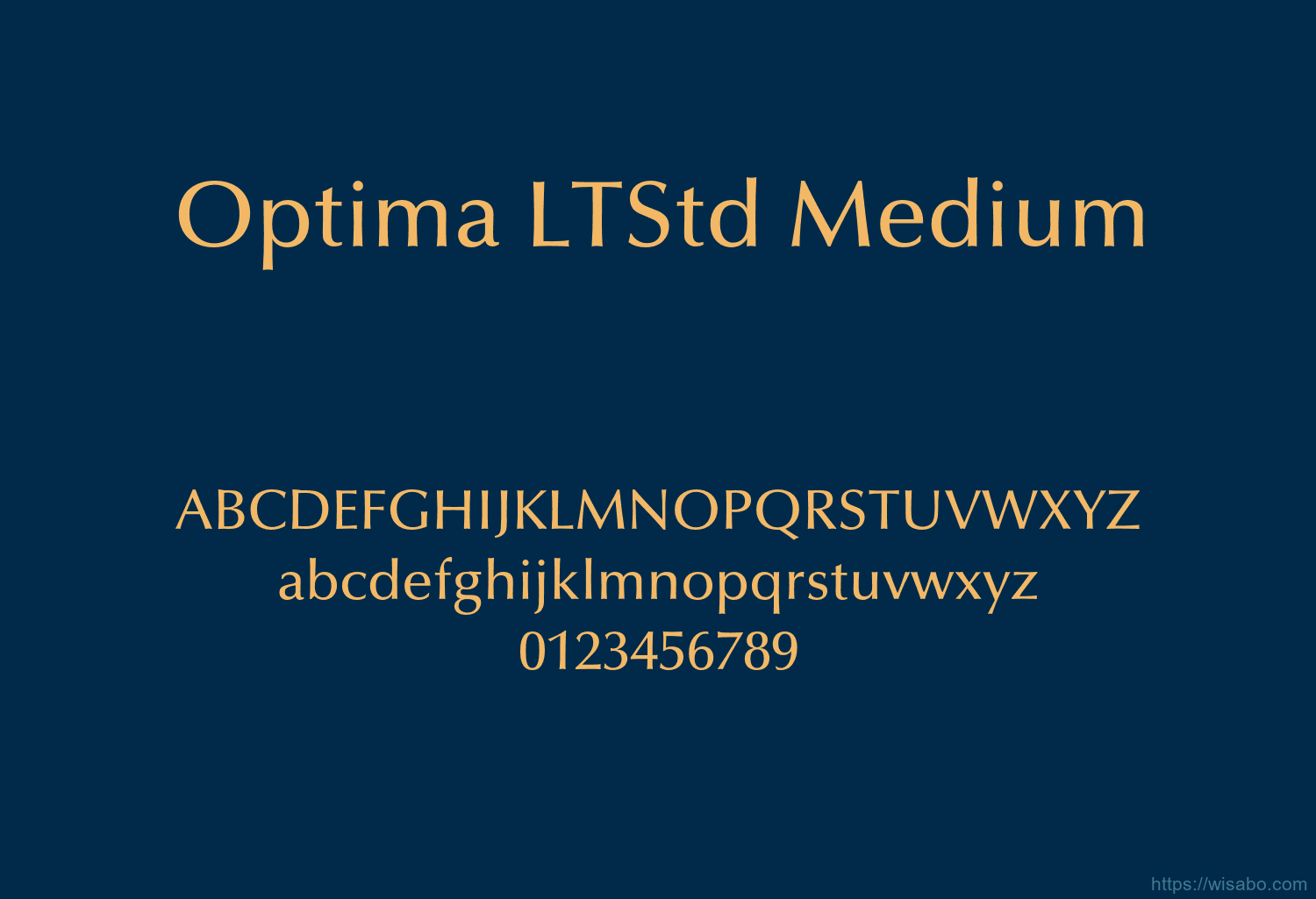 Optima LTStd Medium