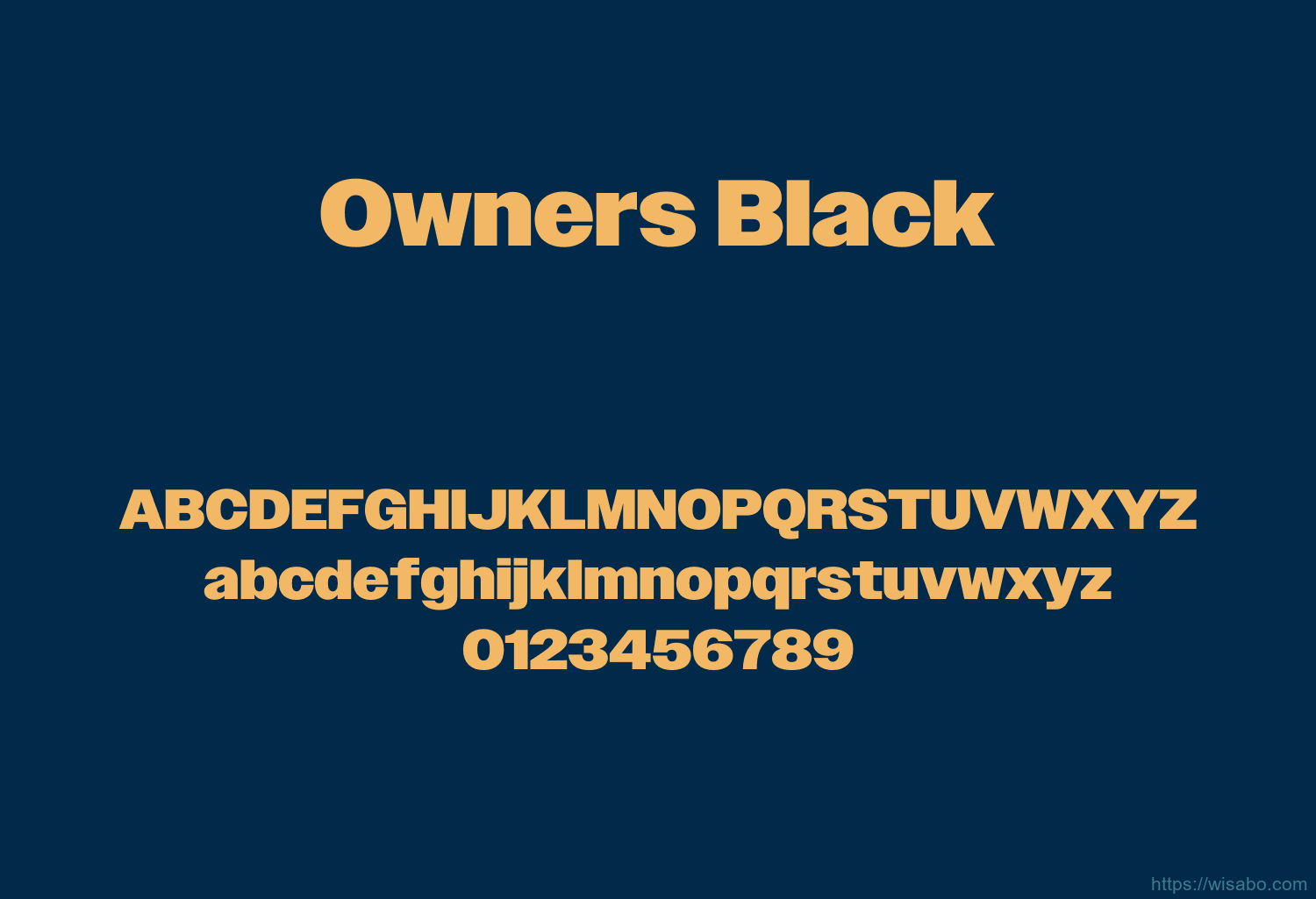 Owners Black