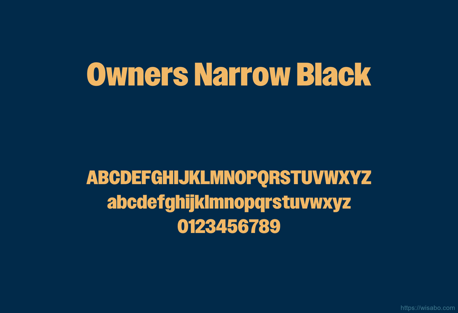 Owners Narrow Black