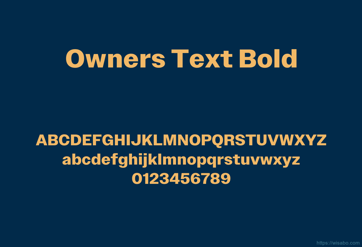 Owners Text Bold Font Free Download [ttf - otf] | Wisabo Fonts