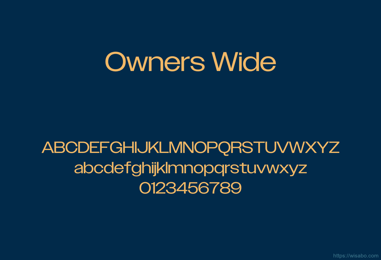 Owners Wide