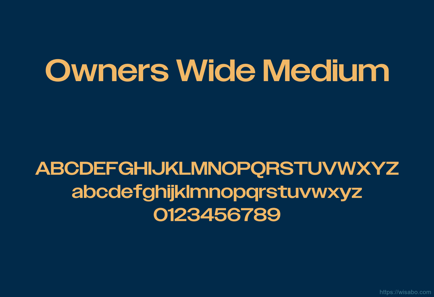 Owners Wide Medium