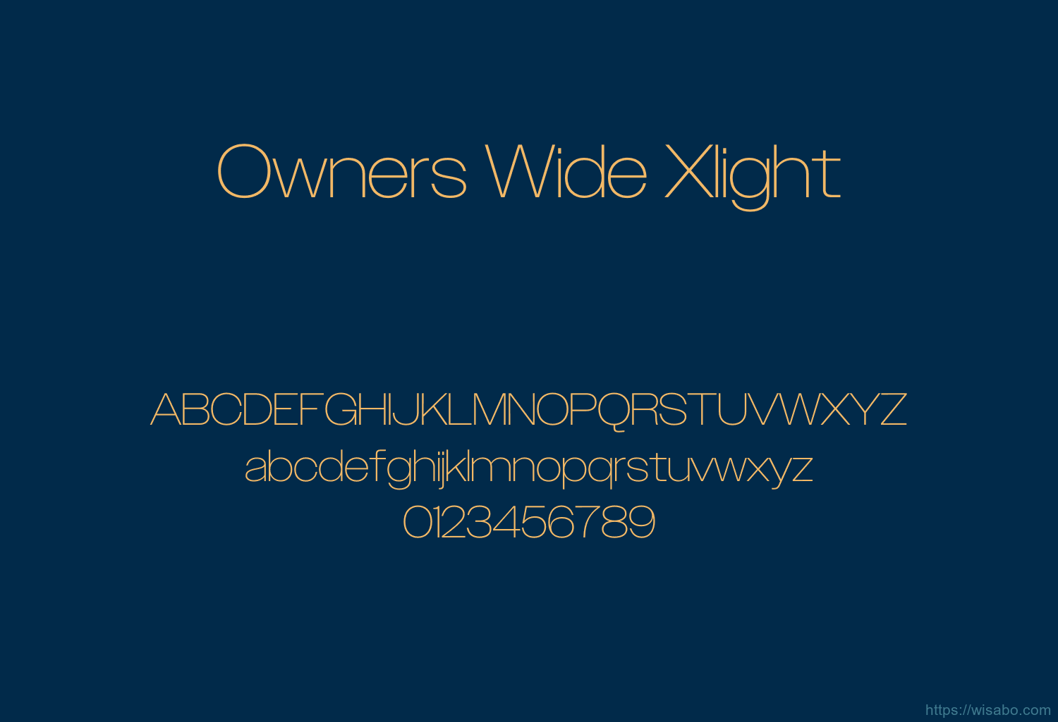 Owners Wide Xlight