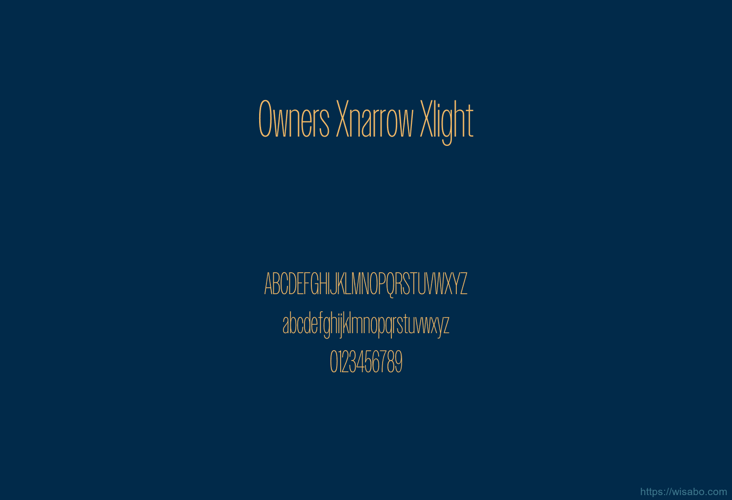 Owners Xnarrow Xlight